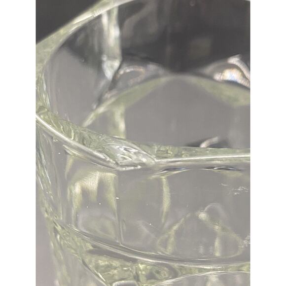 Vintage 70’s Luminarc Crystal Square Vase Made in France 7" Tall - Picture 9 of 9